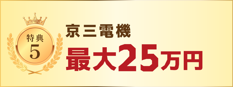 京三電機：25万円 